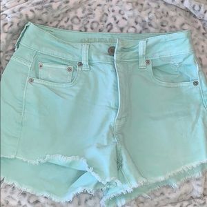 American eagle jean shorts